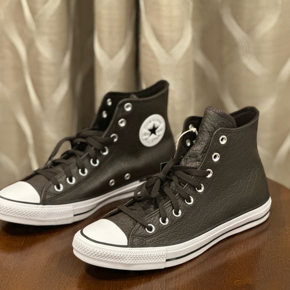 Converse Other - Converse All Star Chuck Taylor New Brown Leather Sneakers - NWT